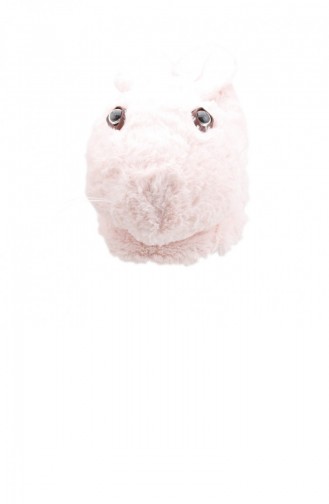 Muya 962073314 Hayvan Figürlü Peluş Bayan Panduf Pudra