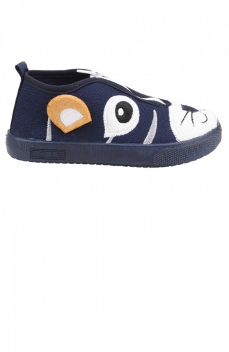 Navy Blue Children`s Shoes 19KAYSAN0000022_C