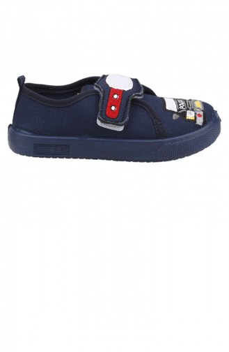 Dunkelblau Kinderschuhe 19KAYSAN0000006_C
