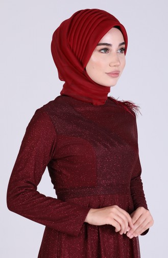 Red Ready to Wear Turban 1143-19