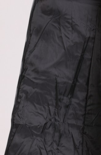 Hooded quilted Coat 17084-01 Black 17084-01