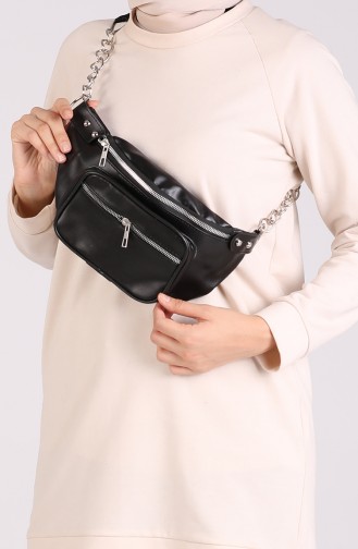 Black Belly Bag 10516SI