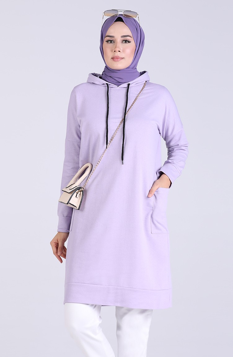 lilac color sweatshirt