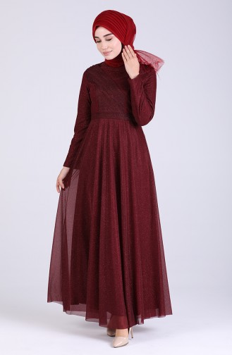 Habillé Hijab Bordeaux 4221-02