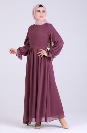 Lilac İslamitische Jurk 5134-06