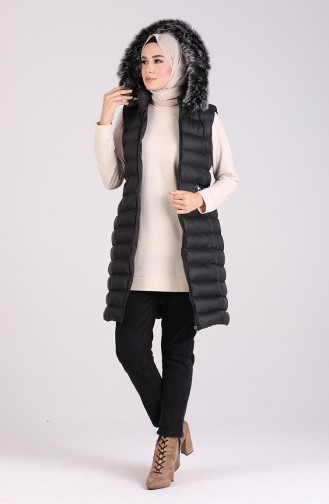 Gilet Sans Manches Noir 17081-01