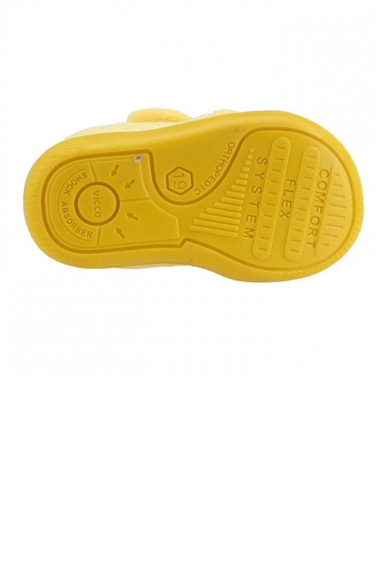 vicco 959p19k446 orto pedik kislik kizerkek cocuk ev kres panduf sari 19kayvic0000005 sa sefamerve
