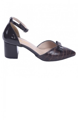 Brown High-Heel Shoes 20YSANAYK000010_KA
