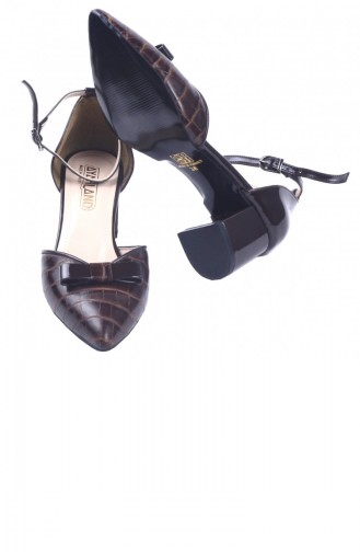 Brown High-Heel Shoes 20YSANAYK000010_KA