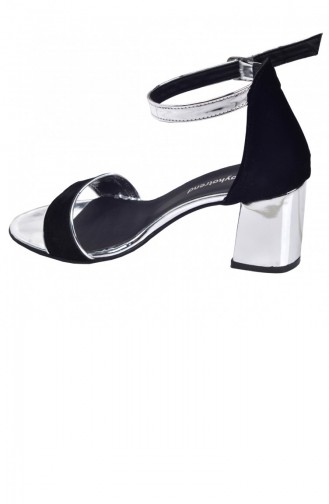 Chaussures a Talons Gris argenté 20YSANAYKA00011_Gümüş