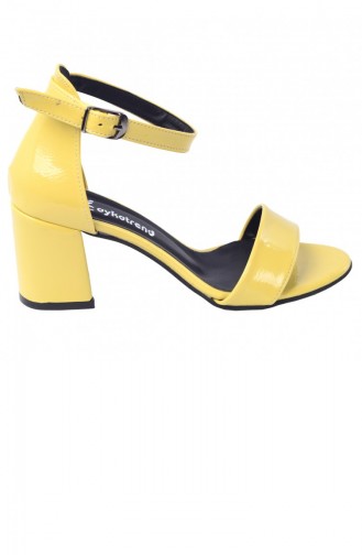 Yellow High-Heel Shoes 20YSANAYKA00009_SA