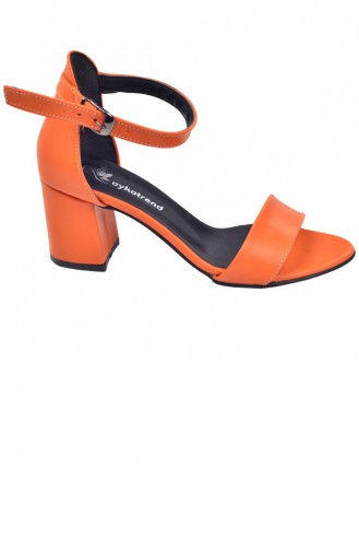 Orange High-Heel Shoes 20YSANAYKA00008_TU