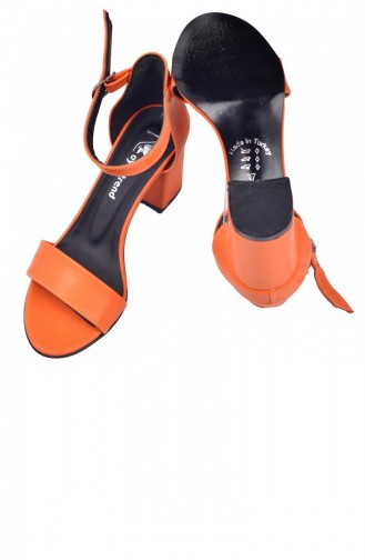 Orange High-Heel Shoes 20YSANAYKA00008_TU