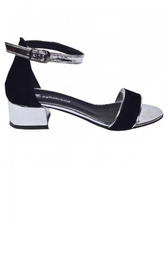 Silver Gray High-Heel Shoes 20YSANAYKA00027_Gu