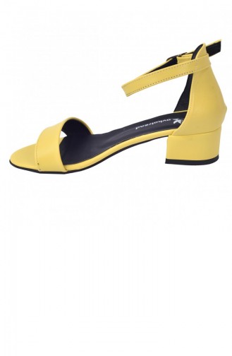 Yellow High-Heel Shoes 20YSANAYKA00016_SA