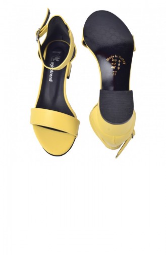 Yellow High-Heel Shoes 20YSANAYKA00016_SA