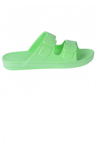 Mint green Summer slippers 20YTERAYK000047_JJ