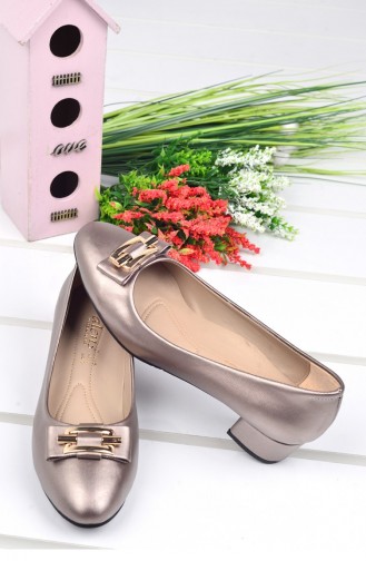 Platinum High-Heel Shoes 20YBabetAYK0001_Platin