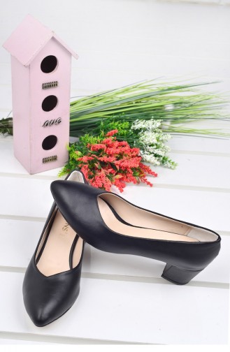 Black High-Heel Shoes 20YBabetAYK0005_B