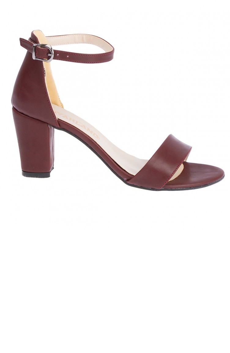 Chaussures a Talons Bordeaux 20YSANAYK000001 BR Sefamerve
