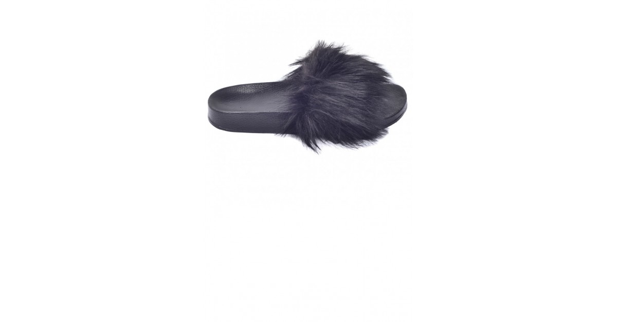 Black Woman home slippers 20YTERAYK000001_B | Sefamerve Black Woman home slippers 20YTERAYK000001_B | Sefamerve