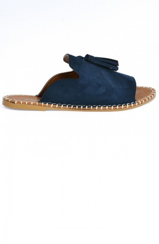 Navy Blue Summer slippers 20YTERAYK000026_C
