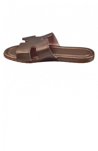 Claquettes d`été Couleur bronze 20YTerlikAYK001_Bronz
