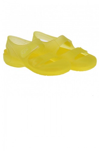 Yellow Kid s Slippers & Sandals 20YDENIG0000001_028