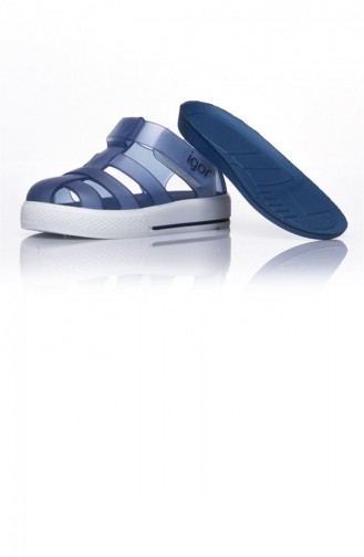 Navy Blue Kid s Slippers & Sandals 19YAYIG00000001_C