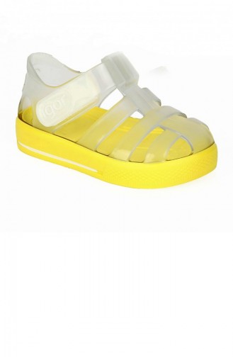 Gelb Kinder Pantoffel & Sandalen 20YIGORS10245_O90