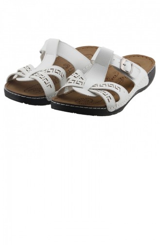 White Summer slippers 321887122_JB4