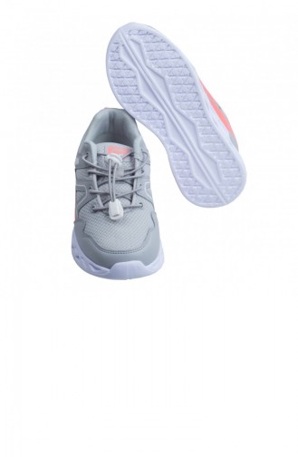 Jump 24742 Günlük Fileli Kız Çocuk Spor Ayakkabı Gri