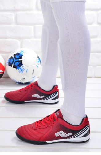 Jump 25356 Halı Saha Erkek Çocuk Futbol Ayakkabı Kırmızı