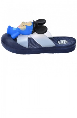 Navy Blue Kid s Slippers & Sandals 20YTERKIK000013_C