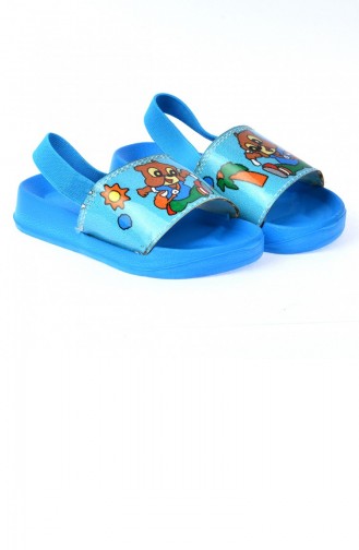 Türkis Kinder Pantoffel & Sandalen 20YTERKIK000008_TUR