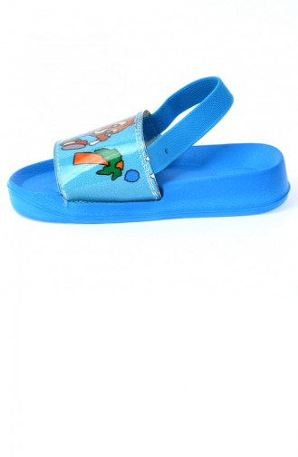 Turquoise Kid s Slippers & Sandals 20YTERKIK000008_TUR