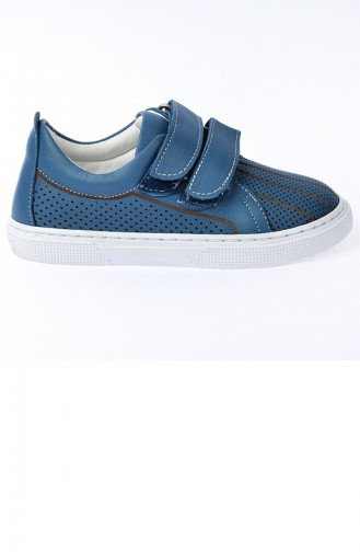 Blue Children`s Shoes 20YPAN401DS101_MAVI