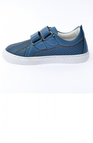 Blue Children`s Shoes 20YPAN401DS101_MAVI