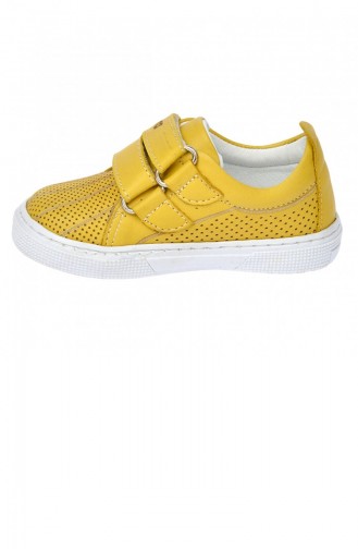 Yellow Children`s Shoes 20YPAN401DS101_SARI