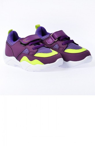 Lila Kinderschuhe 20YSPORKIK00009_MO