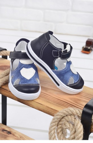 Navy Blue Kid s Slippers & Sandals 20YSANSIR000006_2252