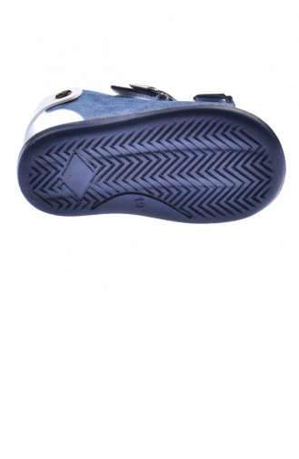 Kiko Şb 23302339 Orto Pedik Erkek Çocuk İlk Adım Sandalet Terlik Lacivert Mavi