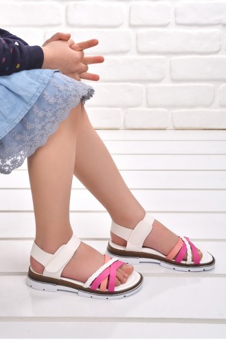 White Children`s Shoes 20YSANSIR000014_2472