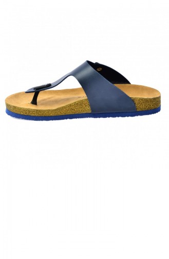 Navy Blue Summer slippers 19YAYLUM0000010_C