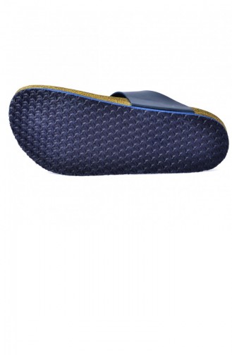 Navy Blue Summer slippers 19YAYLUM0000010_C