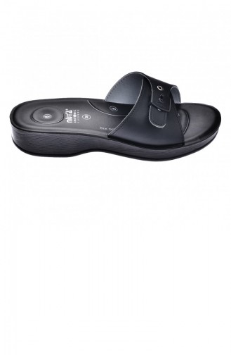 Black Summer slippers 20YAYMU15142_B