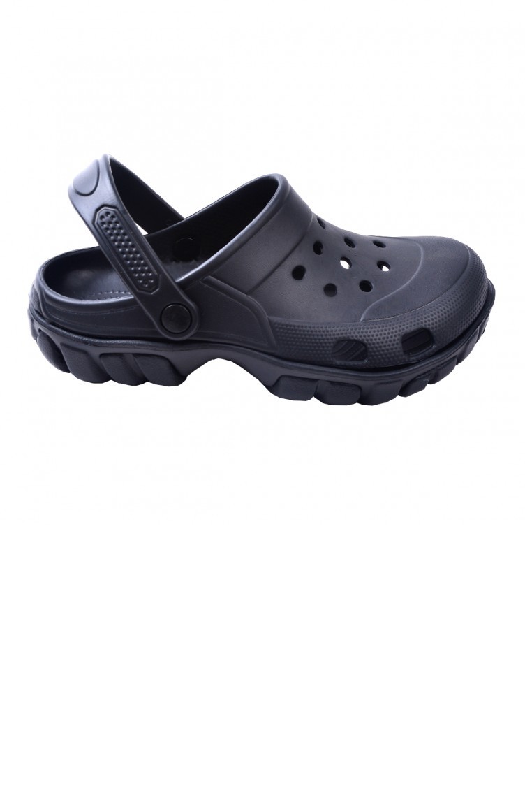 Muya 980063161 Hastane Is Kadin Sabo Sandalet Terlik Siyah Sefamerve