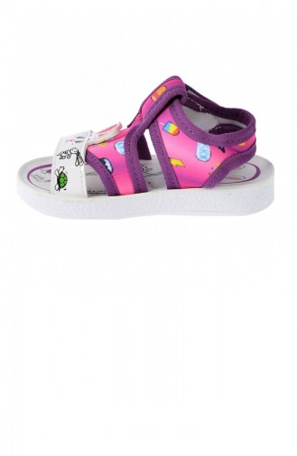 Purple Kid s Slippers & Sandals 20YSANPOL000001_MO
