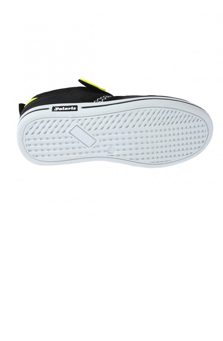 Polaris 512532 Gunluk Cirtli Erkek Cocuk Spor Ayakkabi Siyah Sefamerve