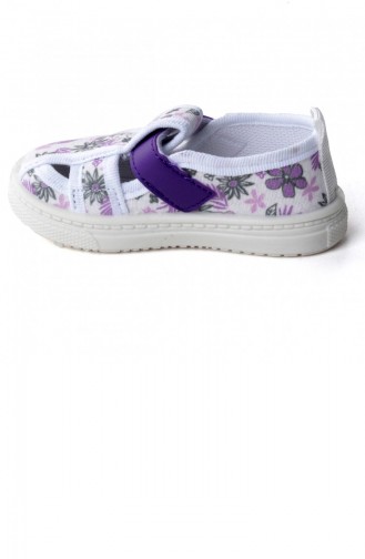 Purple Children`s Shoes 20YSANSAN000006_MO